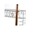 Better Chef 22" 2-Level Chrome-Plated R-Shaped Dish Rack