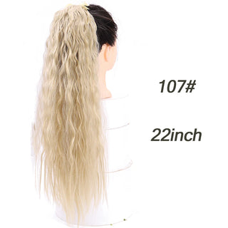 Buy p4-27 Synthetic 22inch Drawstring Ponytail Extensions