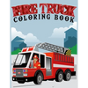 fire truck coloring book: Coloring book for kids age 4-8 Filled With Over 30 pages of fire truck - Paperback