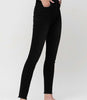Sawyer High Rise Ankle Skinny - Washed Black