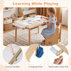 Kids Activity Table and Chair Set with Adjustable Height