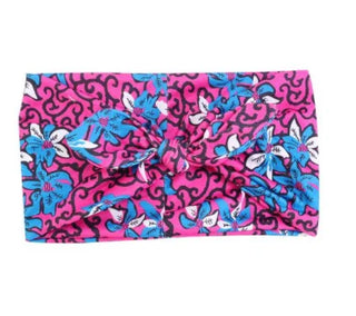 Buy 238-hot-pink African Pattern Print Headband