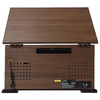 Victor State 7-in-1 Wood Music Center Espresso - Refurbished