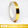 2.5cm Gold