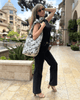Kathmandu Collection Celestial Print Hobo Bag