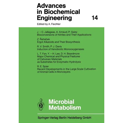 Microbial Metabolism - Paperback