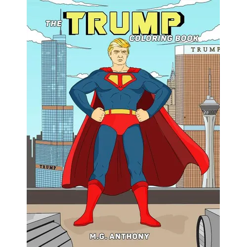 The Trump Coloring Book - Paperback