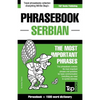 English-Serbian phrasebook and 1500-word dictionary - Paperback