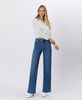Elle Tummy Control 90's High Rise Wide Leg Jean