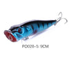 Popaluya bait, surface bait, fake bait, fishing gear, hard bait