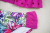 European And American-style Kids Swimwear Girls Two-piece Swimsuits