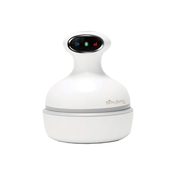 Bella2Bello Armona Electric 3D Vibrating Scalp Head & Body Massager (White) 10386