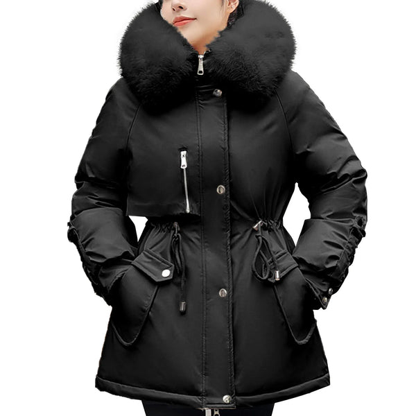 Women'S Winter Jacket Winter Coat Coat Parka Outdoor Street Daily Winter Fall Long Coat Regular Fit Adjustable Windproof Warm