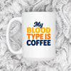 Funny Coffee Mug | Microwave Safe Ceramic Coffee Cup – Gift for Caffeine Addicts