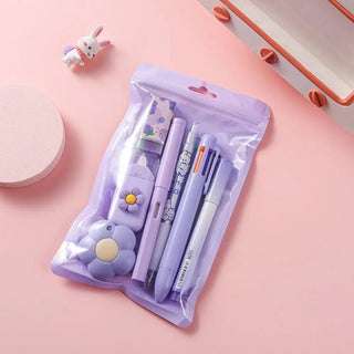 Buy purple School Stationery Set