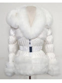 ZADORIN Fashion Faux Fur Coat