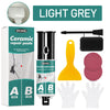 EELHOE Tile Repair Paste Tile Repair AB Glue Set Crack Repair Agent Ceramic Adhesive