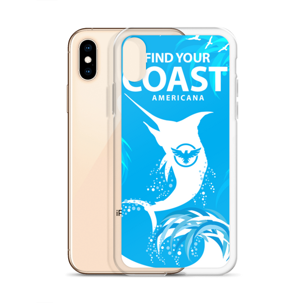 Find Your Coast® Americana Fishing iPhone Case