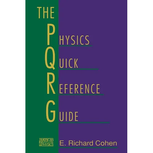 The Physics Quick Reference Guide - Paperback
