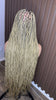 Dark Root Honey Blonde Braids Wig