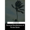Personal Recollections of Pardee Butler - Paperback