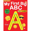 My First Big ABC Book Vol.1: Preschool Homeschool Educational Activity Workbook with Sight Words for Boys and Girls 3 - 5 Year Old: Handwriting Practi - Paperback