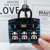 Small house bag mini window pendant headphone bag lipstick car key backpack backpack decoration