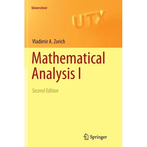 Mathematical Analysis I - Paperback