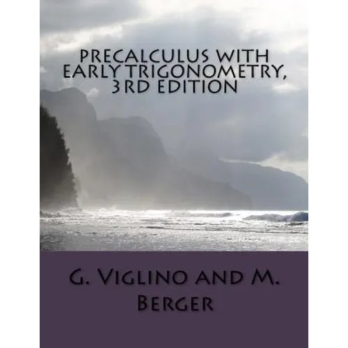 Precalculus with early trigonometry 3rd edition - Paperback