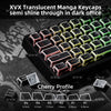 XVX Manga Theme Graffiti Cherry Profile 134-Key Dye-Sub PBT Keycap Set