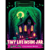 Tiny Life Inside Jar Coloring Book: An Enchanting Coloring Experience of Miniature Worlds Captured in Jars - Paperback