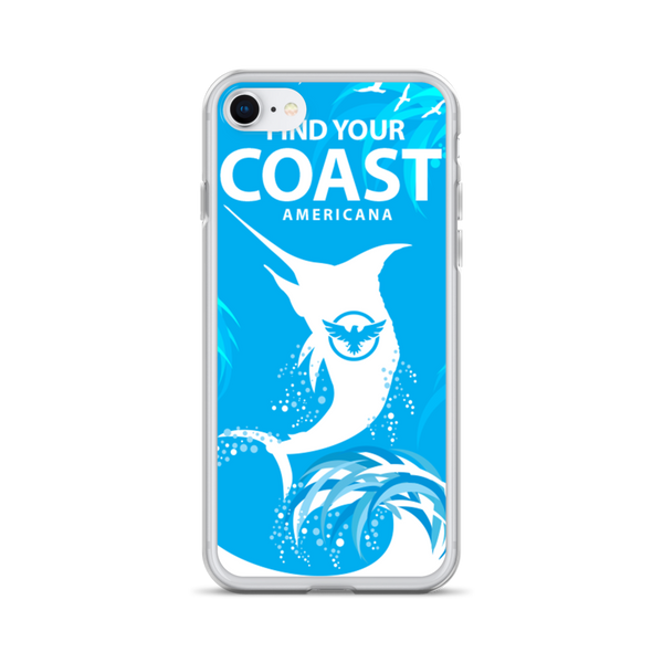 Find Your Coast® Americana Fishing iPhone Case