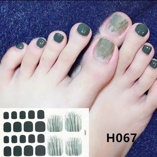 Buy h067 22Tips/Sheet Toenail Sticker