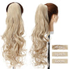 Synthetic Long Wavy Fake Ponytail Extension
