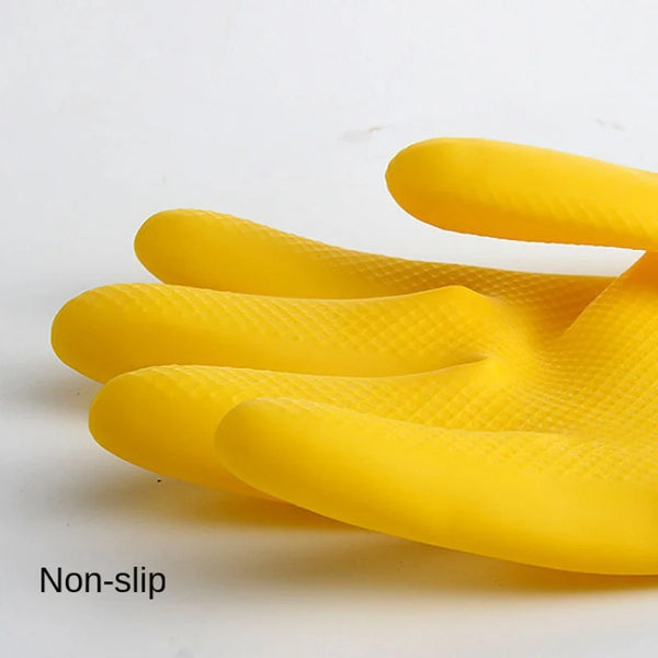 1 Pair Thick Rubber Gloves Wear-Resistant