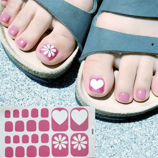 Buy h003 22Tips/Sheet Toenail Sticker