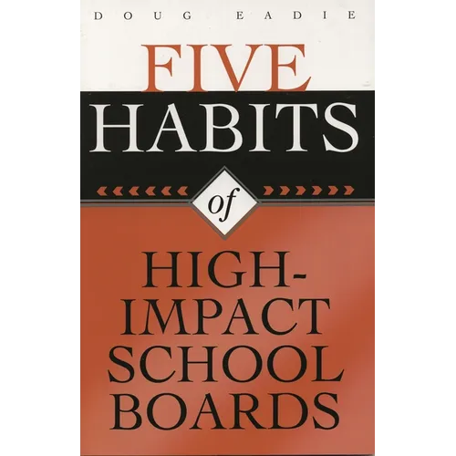 Five Habits of High-Impact School Boards - Paperback