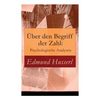 Über den Begriff der Zahl: Psychologische Analysen - Paperback