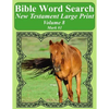 Bible Word Search New Testament Large Print Volume 8: Mark #1 - Paperback