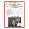 Family Maps of Saline County, Illinois - Paperback
