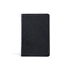 KJV Thinline Bible, Black Genuine Leather - Leather