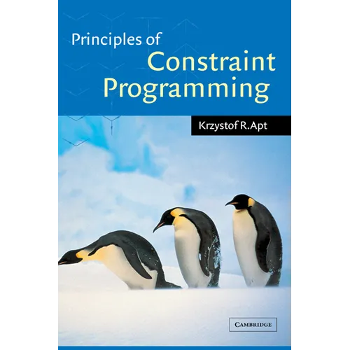 Principles of Constraint Programming - Hardcover
