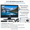 Naxa 13.3" 12V ACDC LED HDTV with DVD and Media Player - Refurbished