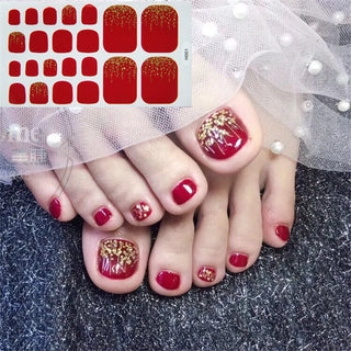 Buy h001 22Tips/Sheet Toenail Sticker