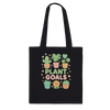 Kawaii "Plant Goals" Plant Lover's Tote Bag