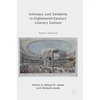 Intimacy and Celebrity in Eighteenth-Century Literary Culture: Public Interiors - Hardcover