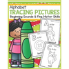Alphabet Tracing Pictures Beginning Sounds and Fine Motor Skills: Practice for Kids with Pen Control, Line Tracing, Letters, and More! (Kids coloring - Paperback