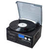 Victor Cosmopolitan 8-in-1 Turntable Music Center Black - Refurbished