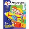 Activity Book for Kids ages 3+: Alphabet, Number, Shape, Color and Game for 3 year old - Paperback