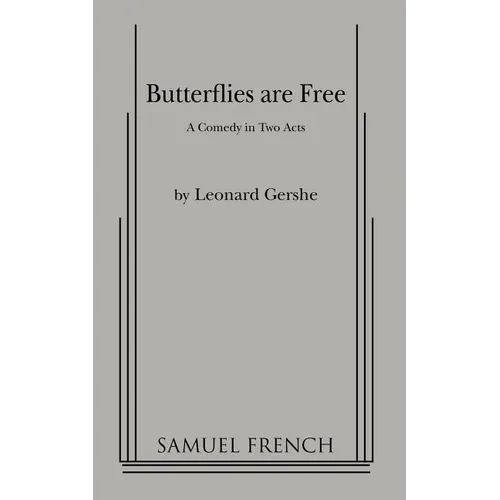 Butterflies Are Free - Paperback